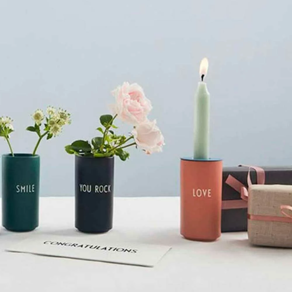 Design Letters Black Favourite Vase in You Rock Print 3 Design Letters Black Favourite Vase in You Rock Print