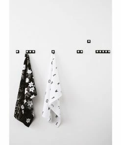 Design Letters Set of 2 Small Steel Handy Towel Hooks 5 Design Letters Set of 2 Small Steel Handy Towel Hooks