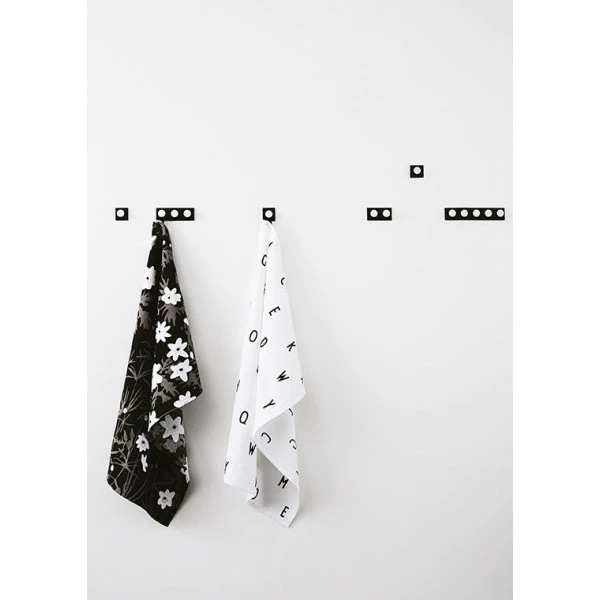 Design Letters Set of 2 Small Steel Handy Towel Hooks 3 Design Letters Set of 2 Small Steel Handy Towel Hooks