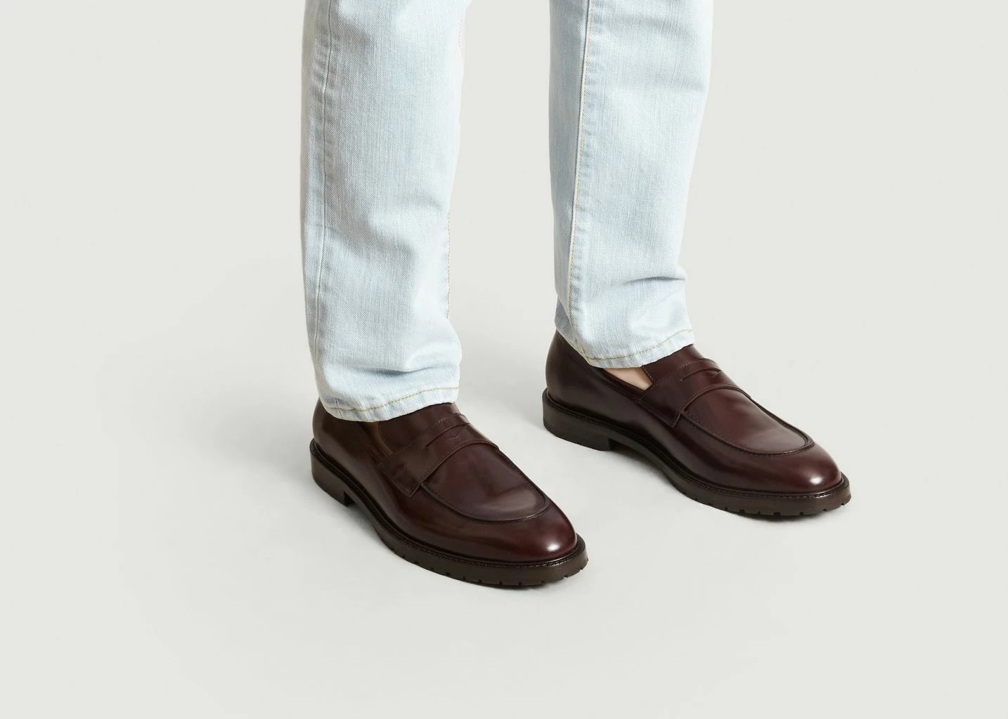 Anthology Paris Polido Leather Mocassins 1 Anthology Paris Polido Leather Mocassins