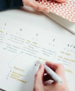 Ola Desktop Pad Weekly Planner