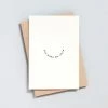 Ola Hand Printed Greetings Card - You Make Me Smile