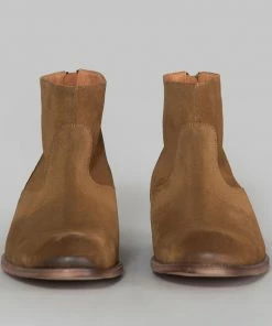 Anthology Paris Tobacco Suede Boots 6834