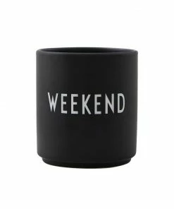 Design Letters Black Occasion Favourite Cup in Weekend Print