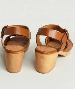 Anthology Paris Cognac Zita Sandals 7 Anthology Paris Cognac Zita Sandals