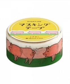 Hightide Decorative Japanese Masking Tape Pig