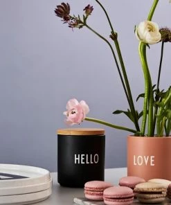 Design Letters Black Occasion Favourite Cup in Hello Print