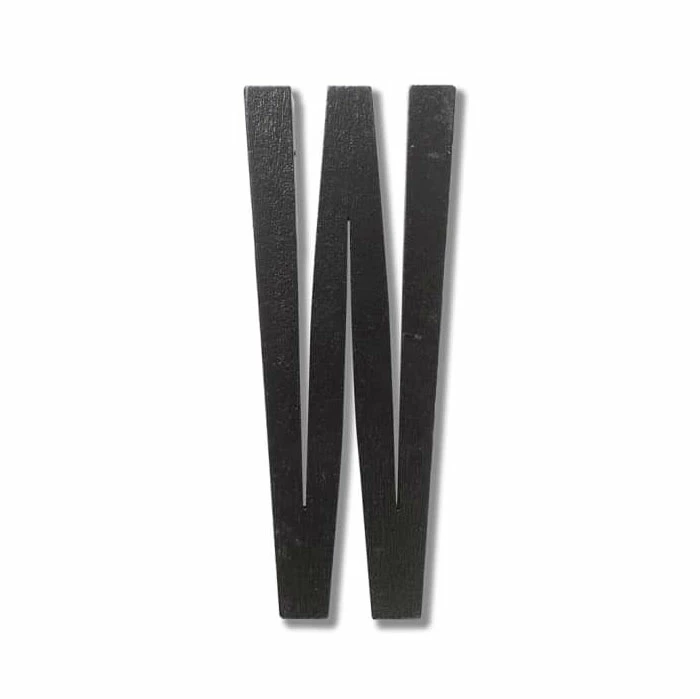 Design Letters Wooden Letters A to Z Black 26 Design Letters Wooden Letters A to Z Black