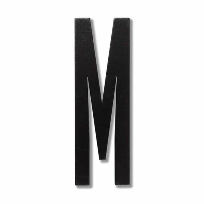 Design Letters Wooden Letters A to Z Black 16 Design Letters Wooden Letters A to Z Black