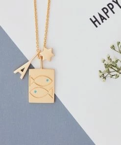 Design Letters 40cm Gold Necklace for charm 11 Design Letters 40cm Gold Necklace for charm