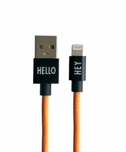 Design Letters 1m Mustard Mycable iPhone Cable