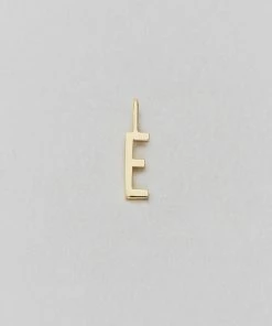 Design Letters 10mm Gold Archetype Shiny Initial Charm 28 Design Letters 10mm Gold Archetype Shiny Initial Charm