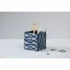 Ola Handmade Pencil Pot | Anni Print in Navy/Green