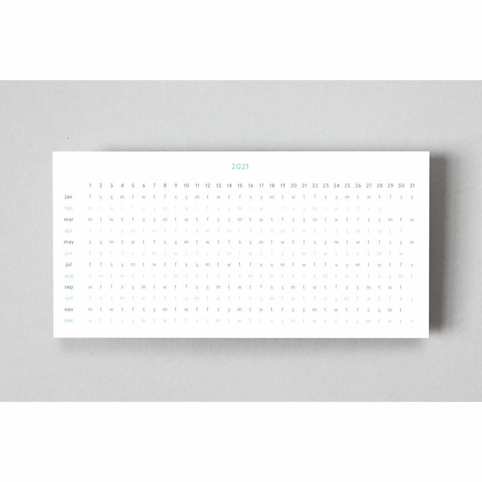 Ola Limited Edition Medium Layflat Weekly Planner, Blocks Print in Mustard - Calendar Insert: 2021/2022 7 Ola Limited Edition Medium Layflat Weekly Planner, Blocks Print in Mustard - Calendar Insert: 2021/2022