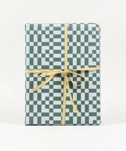 Ola 10 Sheets of Gift Wrap - Otti Forest Green & Lilac