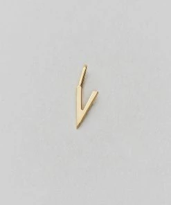 Design Letters 10mm Gold Archetype Shiny Initial Charm 43 Design Letters 10mm Gold Archetype Shiny Initial Charm