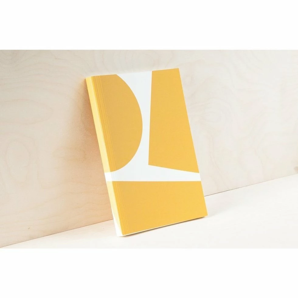 Ola Limited Edition Medium Layflat Weekly Planner, Blocks Print in Mustard - Calendar Insert: 2021/2022 1 Ola Limited Edition Medium Layflat Weekly Planner, Blocks Print in Mustard - Calendar Insert: 2021/2022