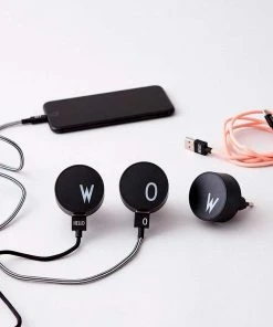 Design Letters 1m Black Mycable iPhone Cable