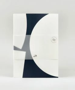 Ola Layflat Notebook Blocks Print in Blue