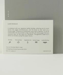 Ola A5 Layflat Notebook Grey Dotted Pages 15 Ola A5 Layflat Notebook Grey Dotted Pages