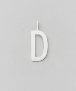 Design Letters 16mm Matt Silver Archetype Initial Charm 29 Design Letters 16mm Matt Silver Archetype Initial Charm