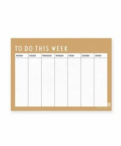 Design Letters Weekly Planner