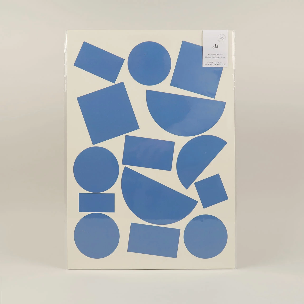 Ola Limited Edition Blocks A3 Print 3 Ola Limited Edition Blocks A3 Print