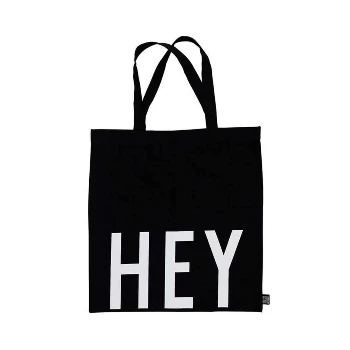 Design Letters Favourite Tote Bag - Hey 1 Design Letters Favourite Tote Bag - Hey