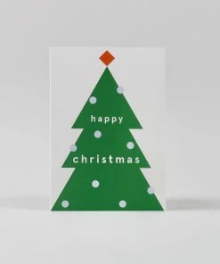Ola Christmas Tree Christmas Cards - Pack of 12