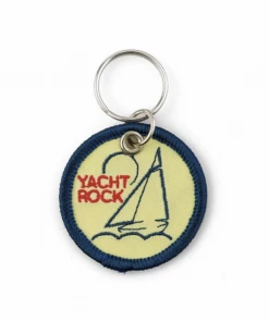 Hightide Retro Stitch Work Keychain Yacht