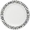 Design Letters Large Alphabet Melamine Plate