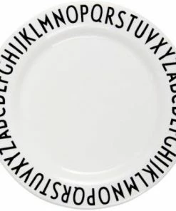 Design Letters Large Alphabet Melamine Plate