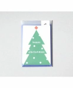 Ola Greeting Card Christmas Tree Pack of 6