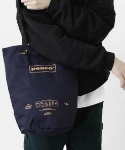 Hightide Penco Bucket Tote Bag in Navy