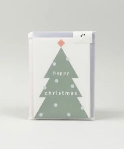 Ola Christmas Tree Christmas Cards - Pack of 12