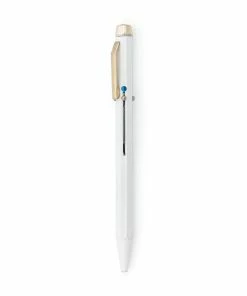 Hightide 4 Colour Ballpoint Pen White