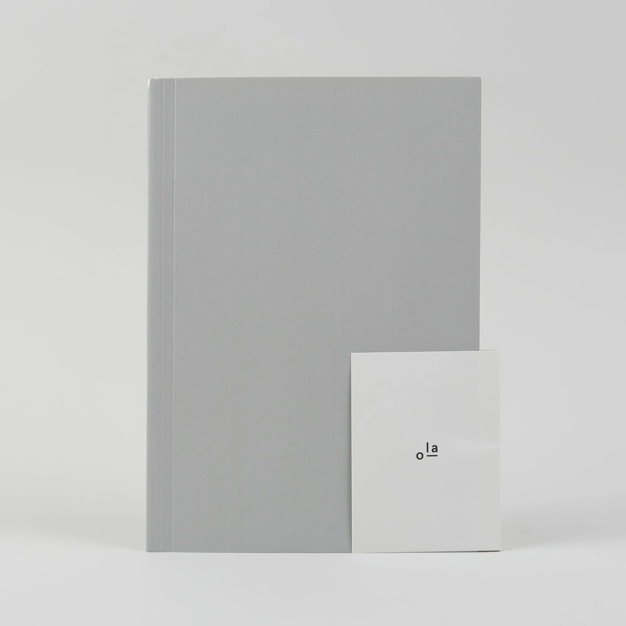 Ola A5 Layflat Notebook Grey Dotted Pages 2 Ola A5 Layflat Notebook Grey Dotted Pages