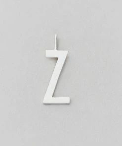 Design Letters 16mm Matt Silver Archetype Initial Charm 51 Design Letters 16mm Matt Silver Archetype Initial Charm