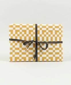 Ola 10 Sheets of Gift Wrap - Otti Mustard