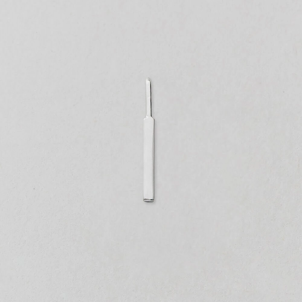 Design Letters 10mm Shiny Silver Lucky Number Charm 2 Design Letters 10mm Shiny Silver Lucky Number Charm