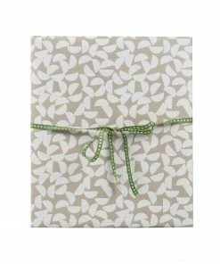 Ola 10 Sheets of Gift Wrap - Maze Sand