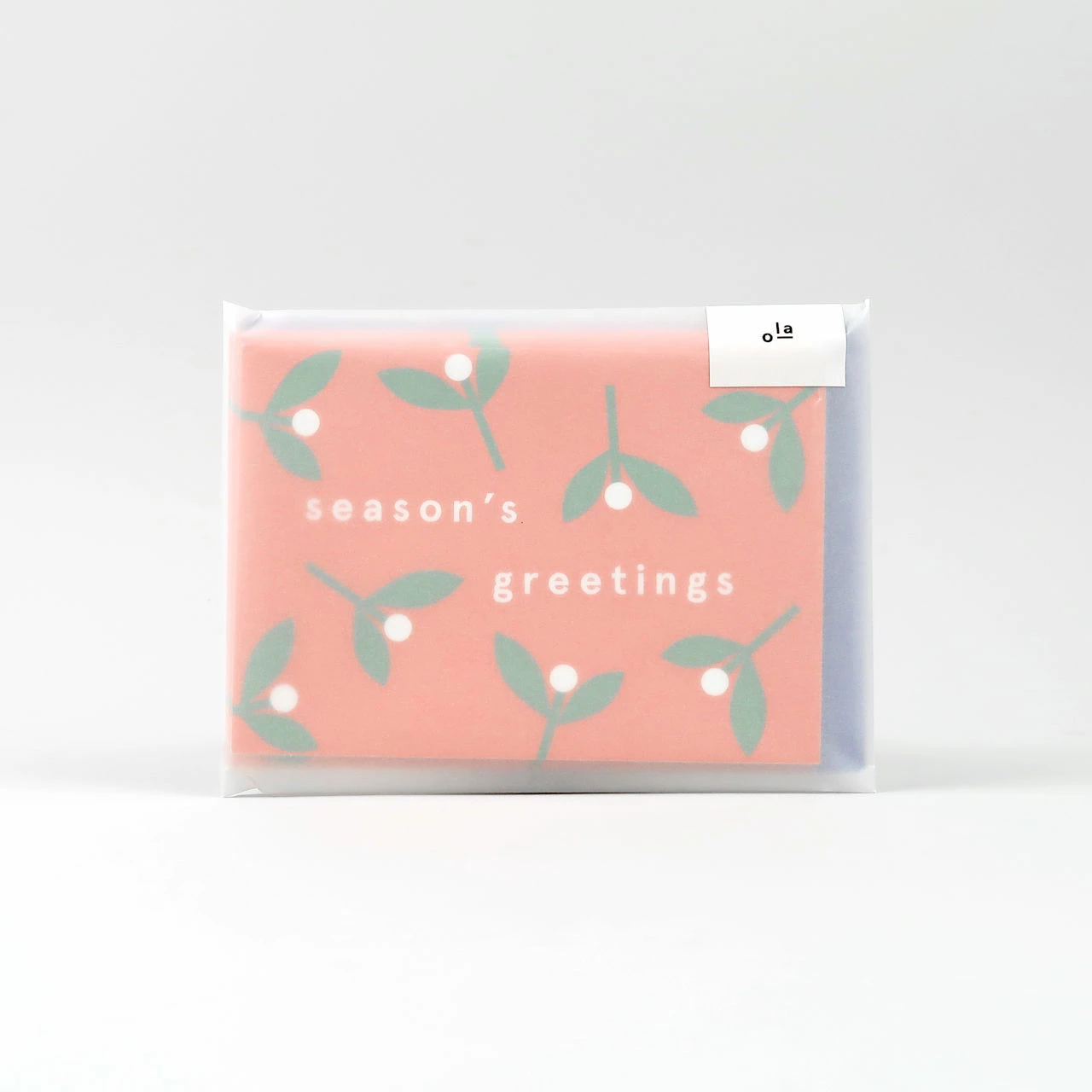 Ola Season's Greetings Christmas Cards - Pack of 12 2 Ola Season's Greetings Christmas Cards - Pack of 12
