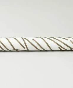 Ola 10 Sheets of Gift Wrap - Lines Gold