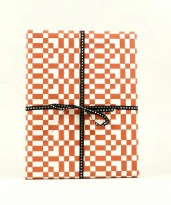 Ola 10 Sheets of Gift Wrap - Otti Rust