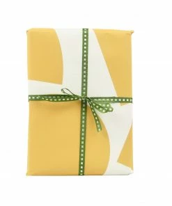 Ola 10 Sheets of Gift Wrap - Blocks Mustard