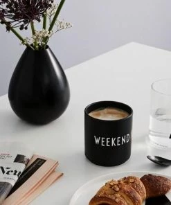 Design Letters Black Occasion Favourite Cup in Weekend Print
