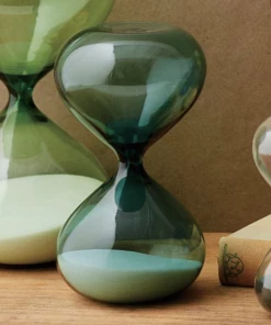 Hightide 15 Mins Turquoise Sand Glass