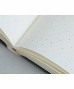 Ola Limited Edition Pocket Layflat Notebook, Blocks Print in Blue / Dotted Pages