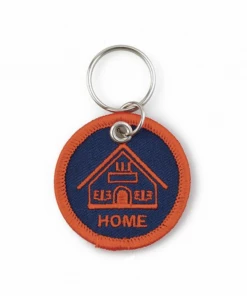 Hightide Retro Stitch Work Keychain Home