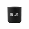 Design Letters Black Occasion Favourite Cup in Hello Print